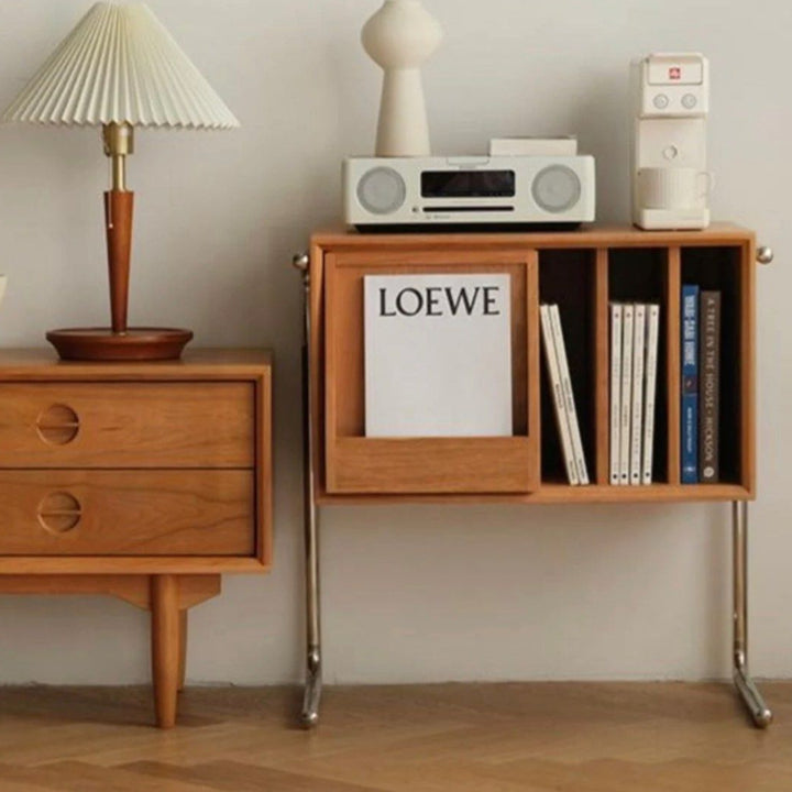 ELODIE Solid Cherrywood Side Table