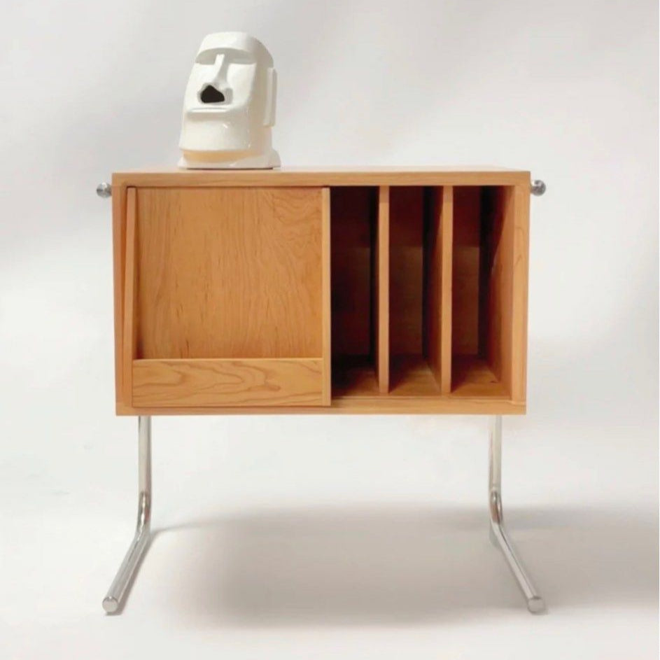 ELODIE Solid Cherrywood Side Table