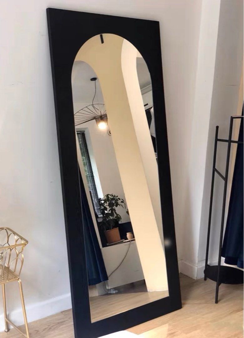 ELTON Modern Arch Standing Mirror