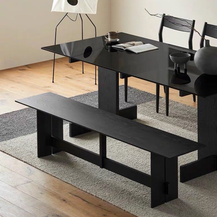 ENOCH Modern Solid Wood Bench