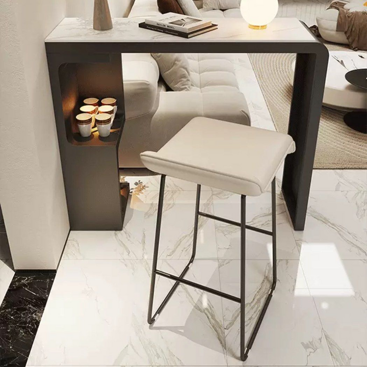 EMBER Modern Bar Table With Storage