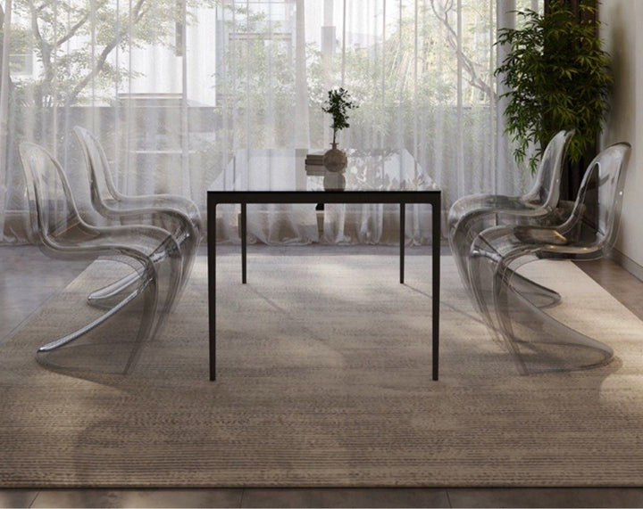 EUORE Modern Glass Dining Table