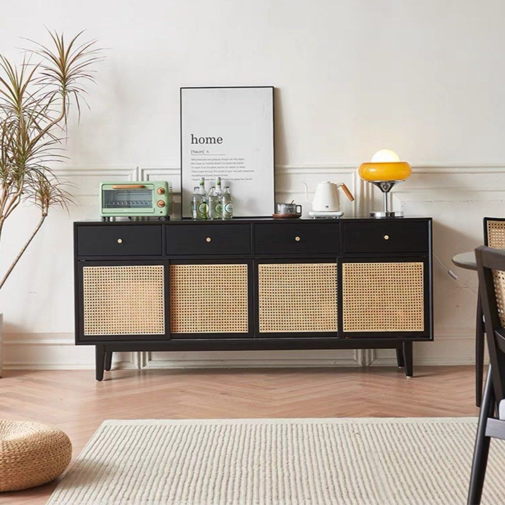 TROZE Rustic Rattan Sideboard – Radical Homes