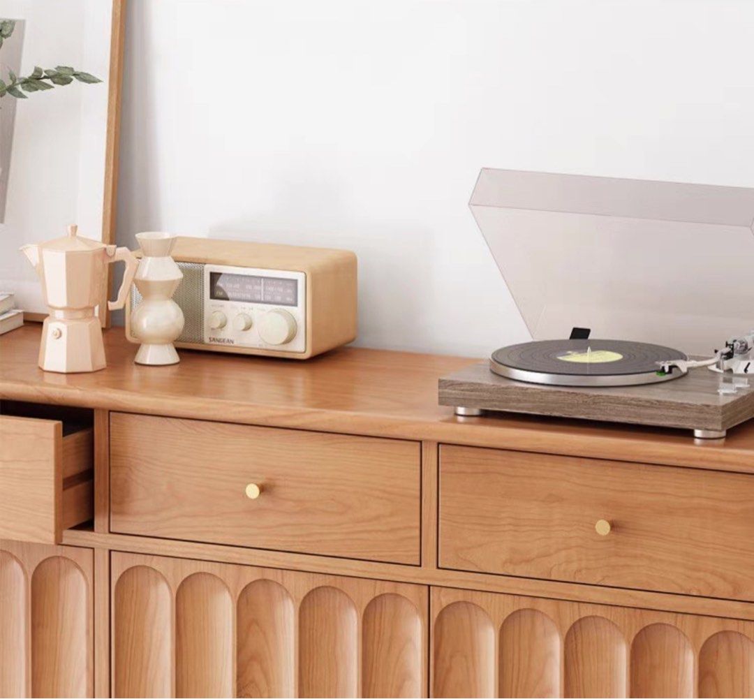 EURON Japandi Solid Wood Shoe Cabinet