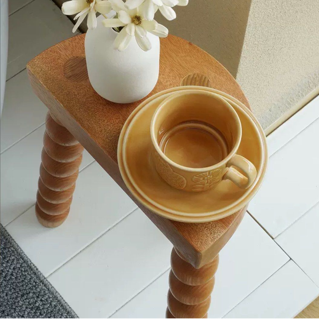 ROBB Japandi Solid Wood Stool