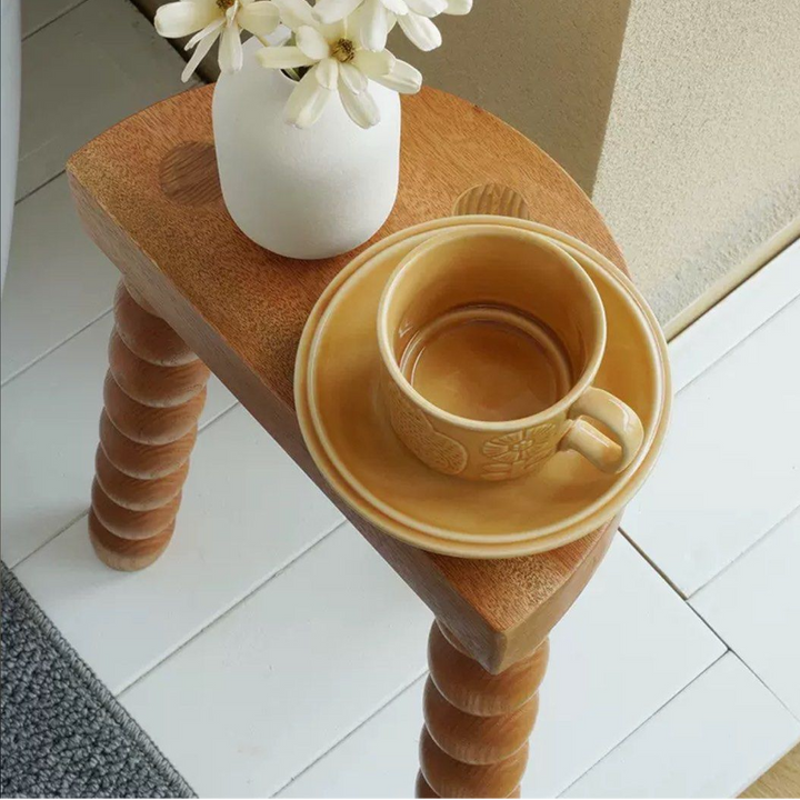 ROBB Japandi Solid Wood Stool