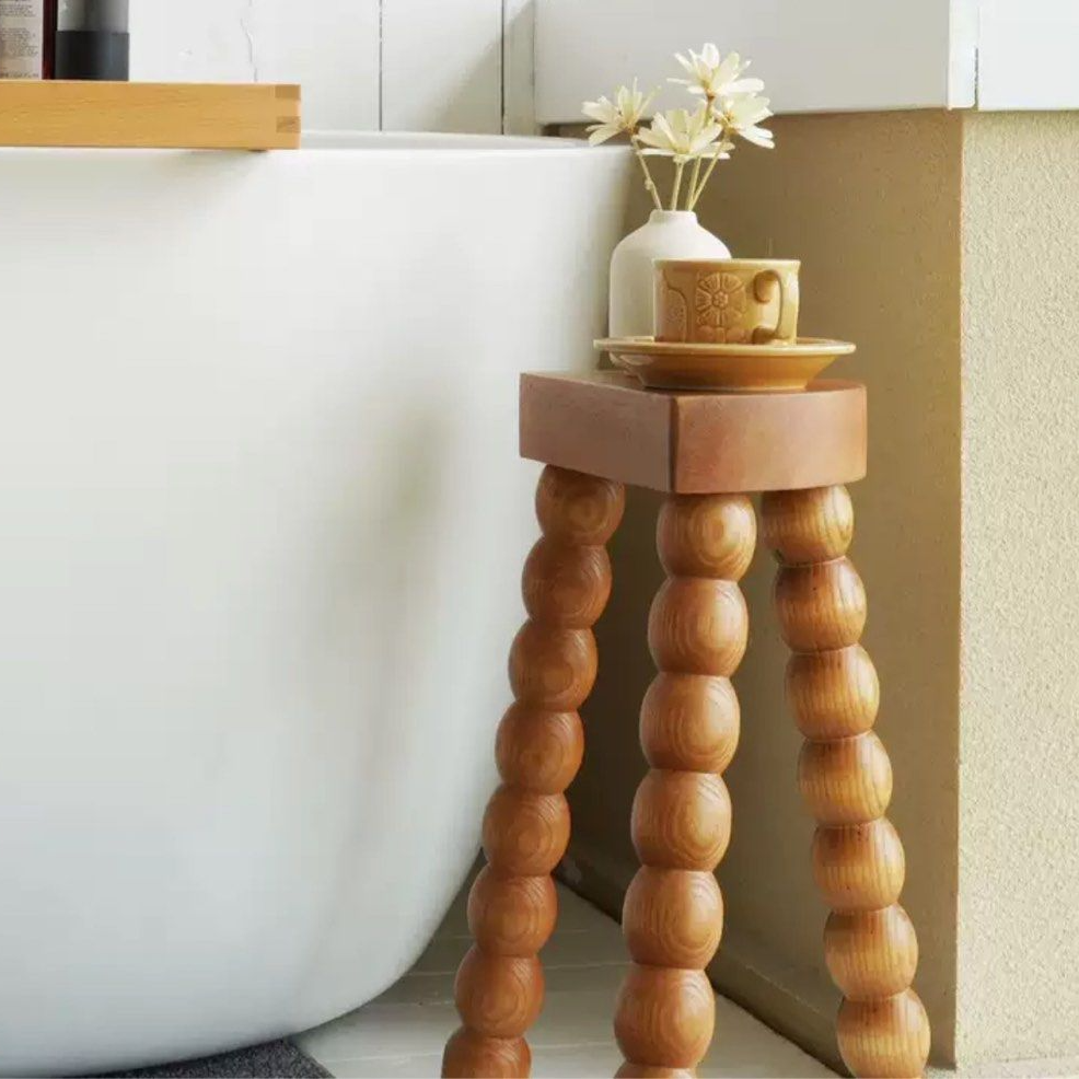 ROBB Japandi Solid Wood Stool