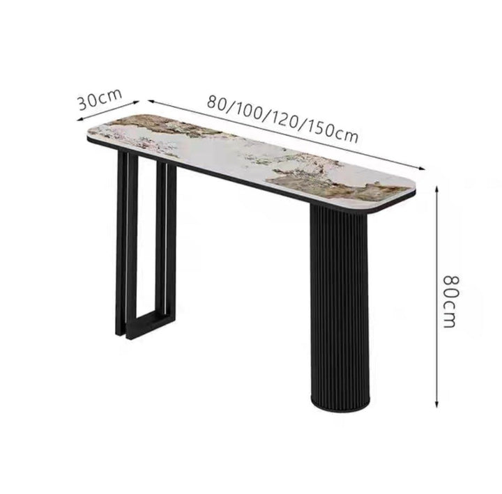 HADLEY Modern Sintered Stone Console Table