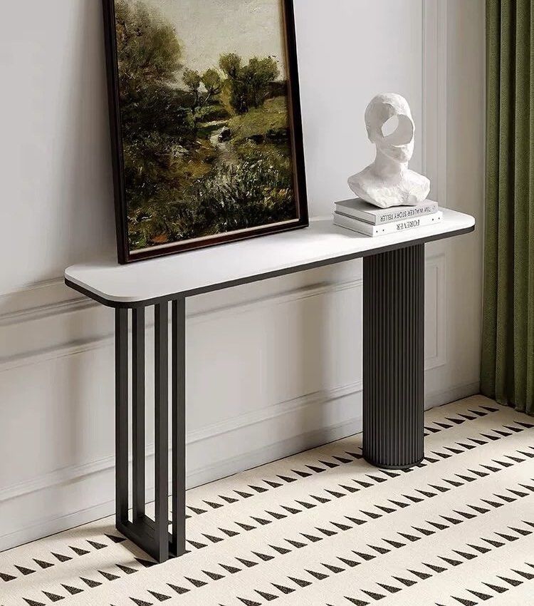 HADLEY Modern Sintered Stone Console Table