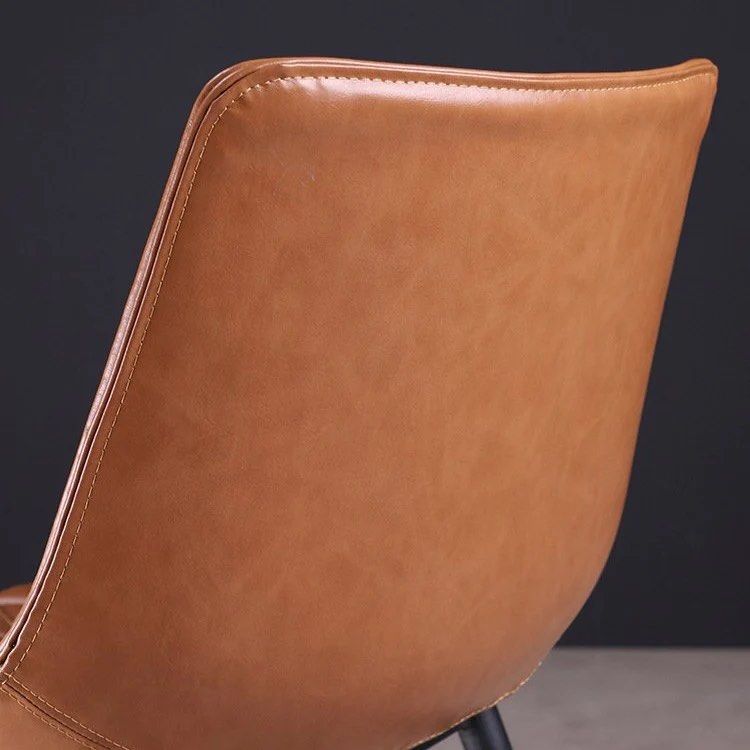 MAREK Leather Dining Chair (set of 2) - Radical Homes Singapore