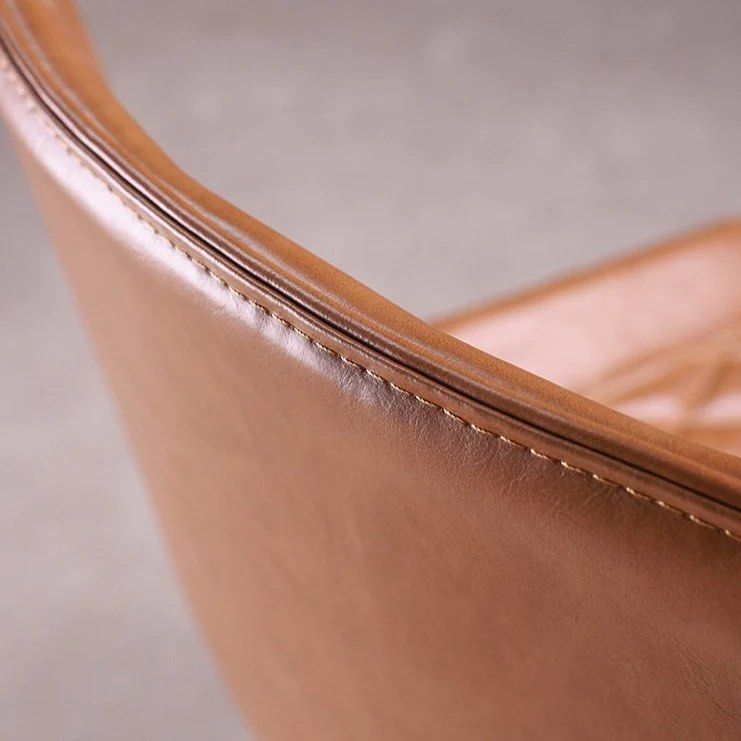 MAREK Leather Dining Chair (set of 2) - Radical Homes Singapore