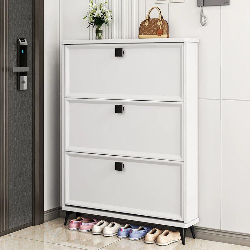 EVORA Modern Ultra Slim Shoe Cabinet