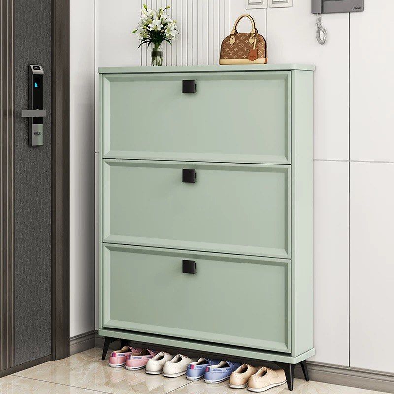 EVORA Modern Ultra Slim Shoe Cabinet