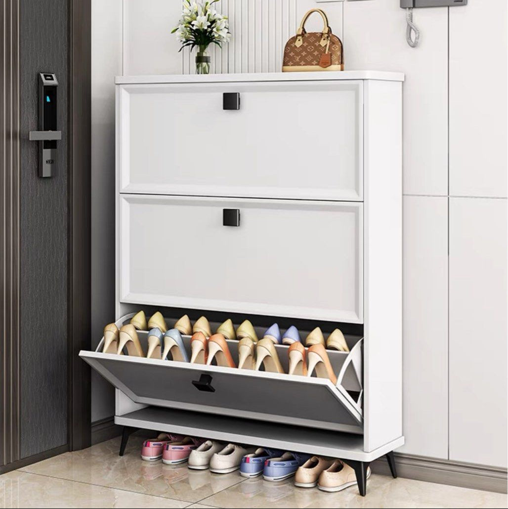 EVORA Modern Ultra Slim Shoe Cabinet