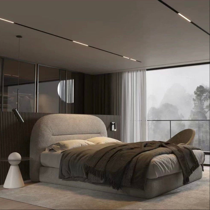 FAITHA Modern Fabric Bedframe