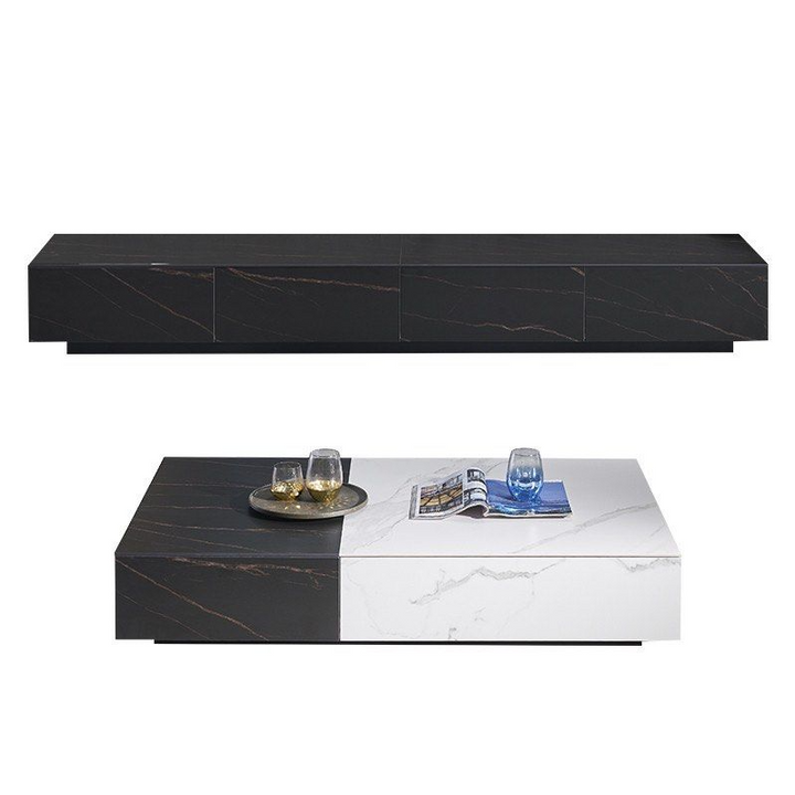 GREGON Modern Sintered Stone TV Console