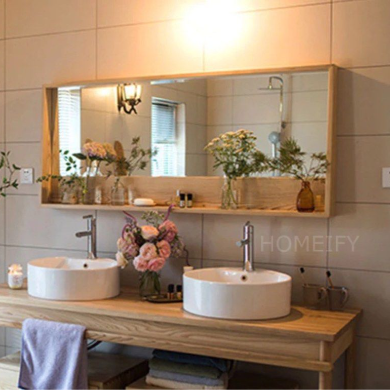FAVIAN Solid Wood Frame Mirror