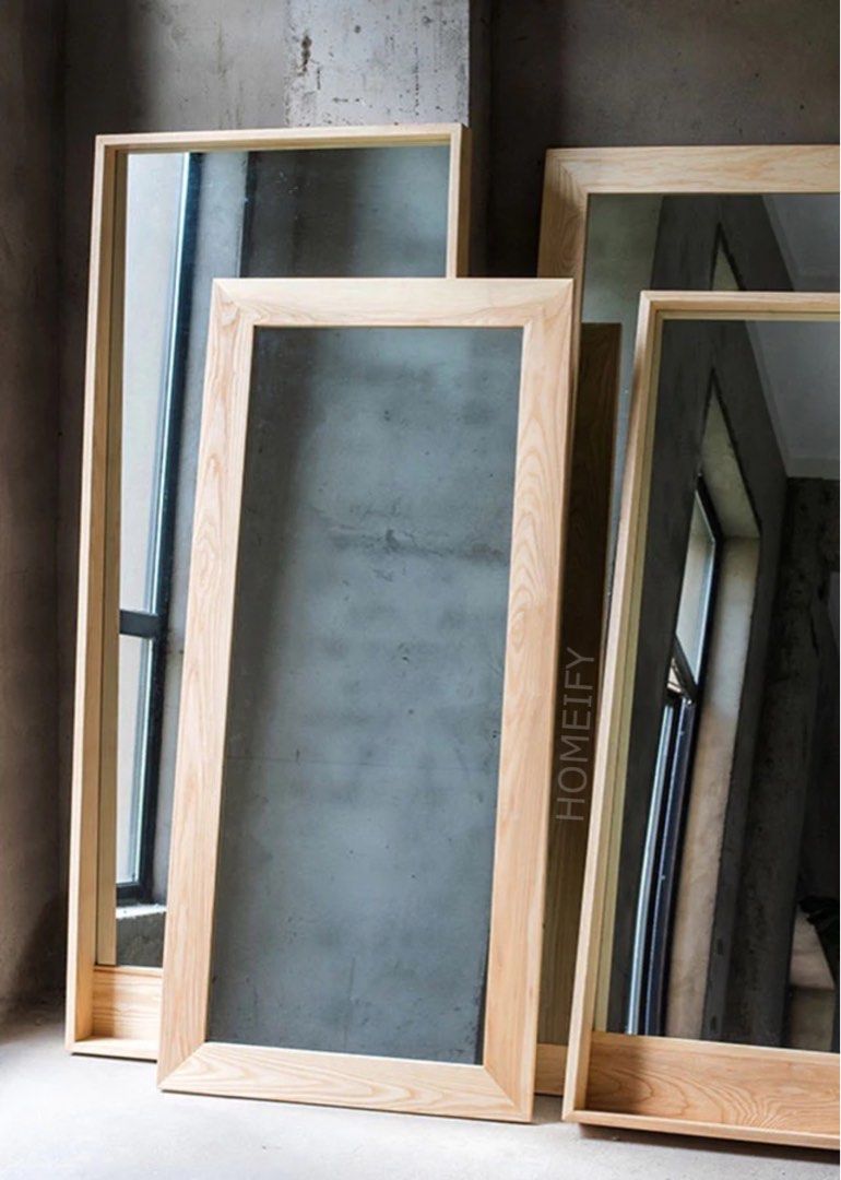 FAVIAN Solid Wood Frame Mirror