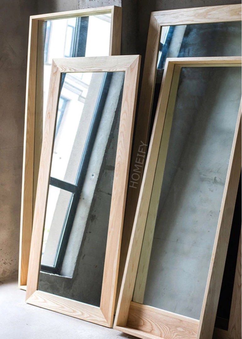 FAVIAN Solid Wood Frame Mirror