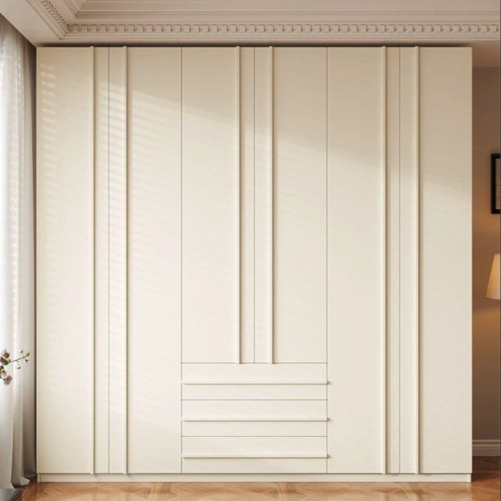 FERUEN Modern Solid Wood Wardrobe
