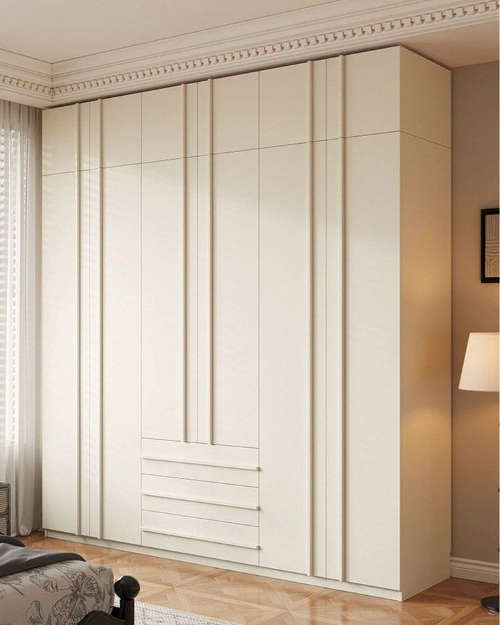 FERUEN Modern Solid Wood Wardrobe