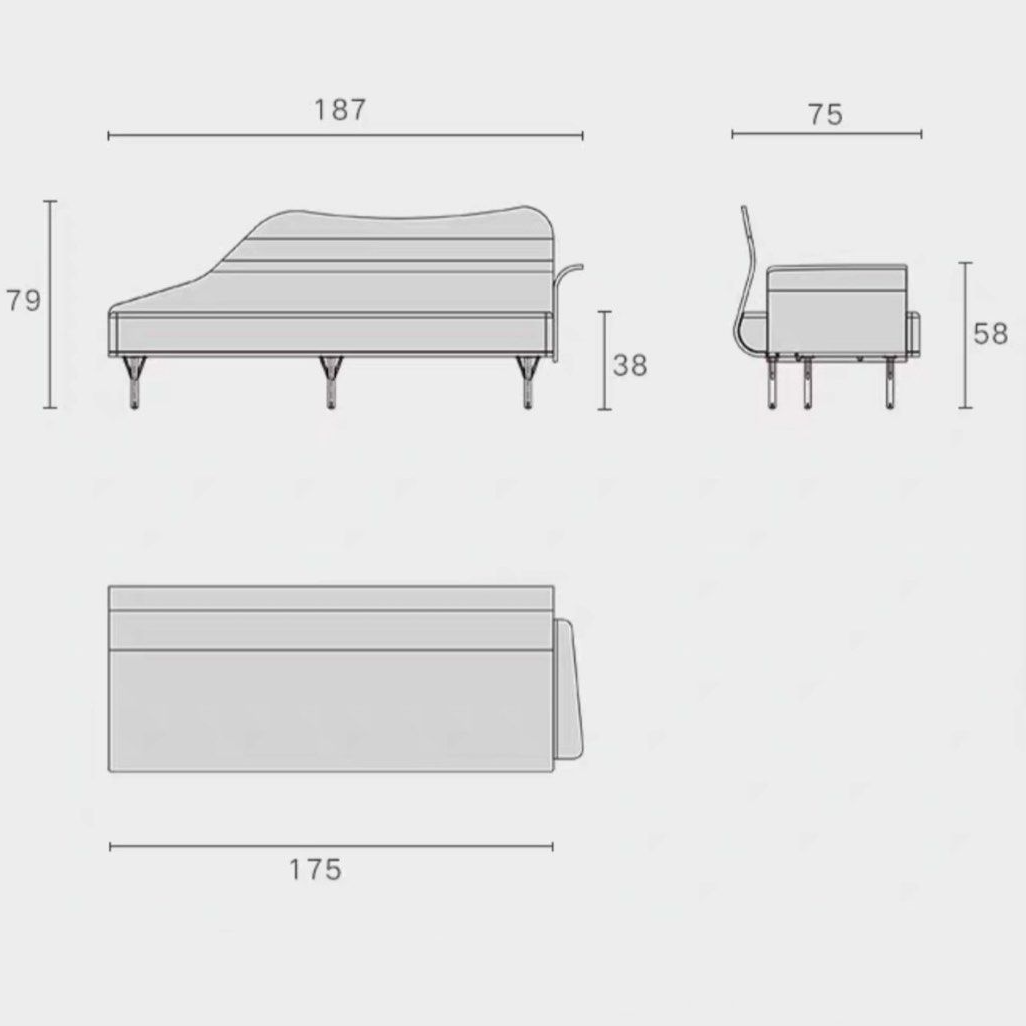 OPHIRA Modern Designer Boucle Sofa