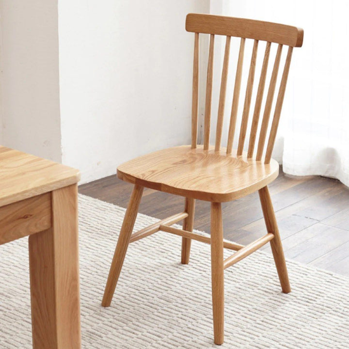 MAUL Stacking Solid Wood Dining Chair - Radical Homes Singapore