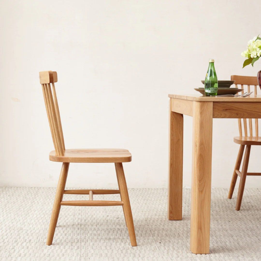 MAUL Stacking Solid Wood Dining Chair - Radical Homes Singapore