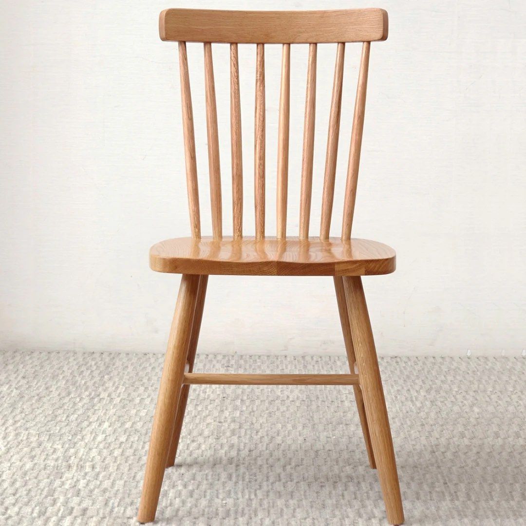 MAUL Stacking Solid Wood Dining Chair - Radical Homes Singapore