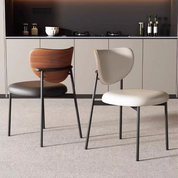 WANDA Modern Leather Dining Chair