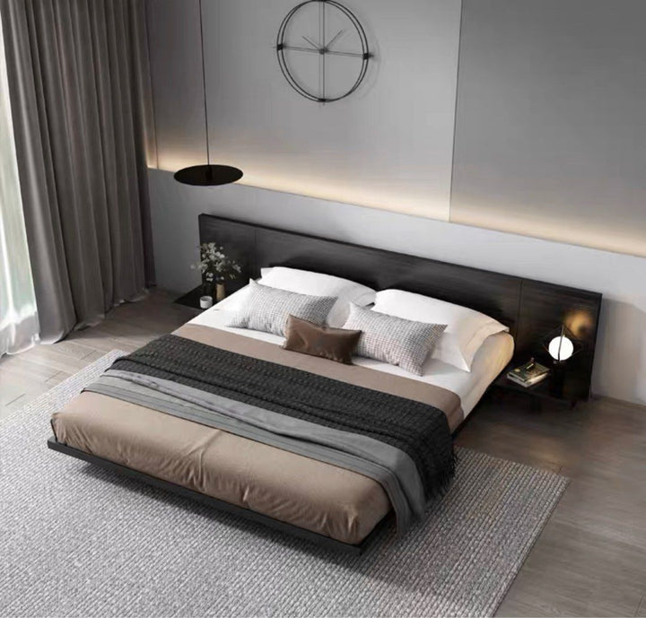 FLOATÈ Japandi Oak Wood Bedframe