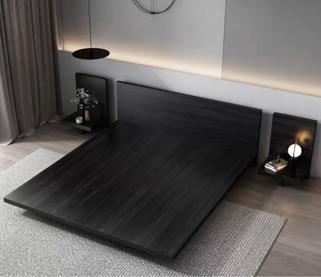 FLOATÈ Japandi Oak Wood Bedframe