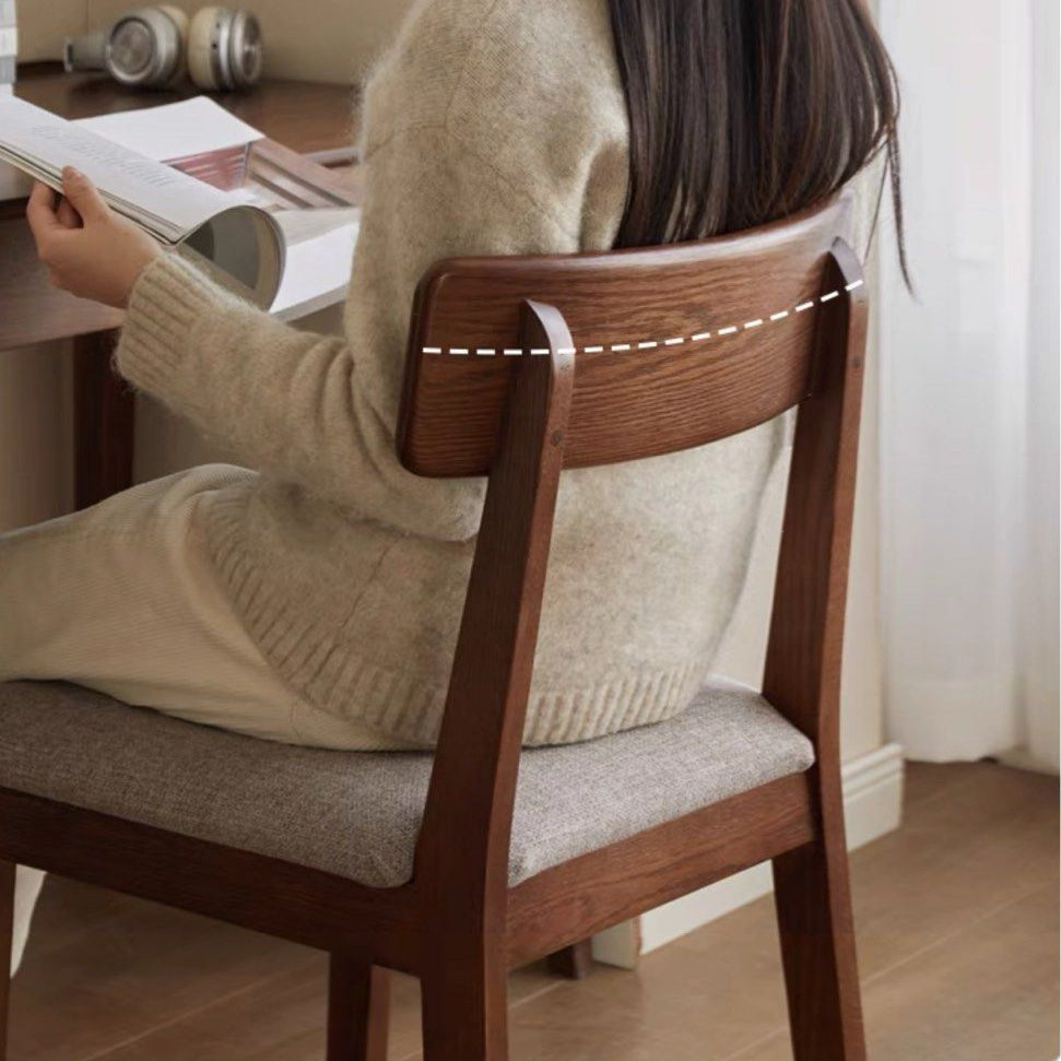 ROTH Modern Walnut Dining Chair