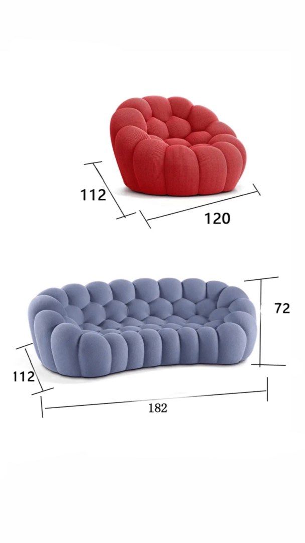 ALLOREN Modern Fabric Sofa