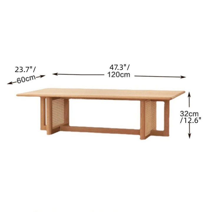 JENKINS Solid Wood Coffee Table