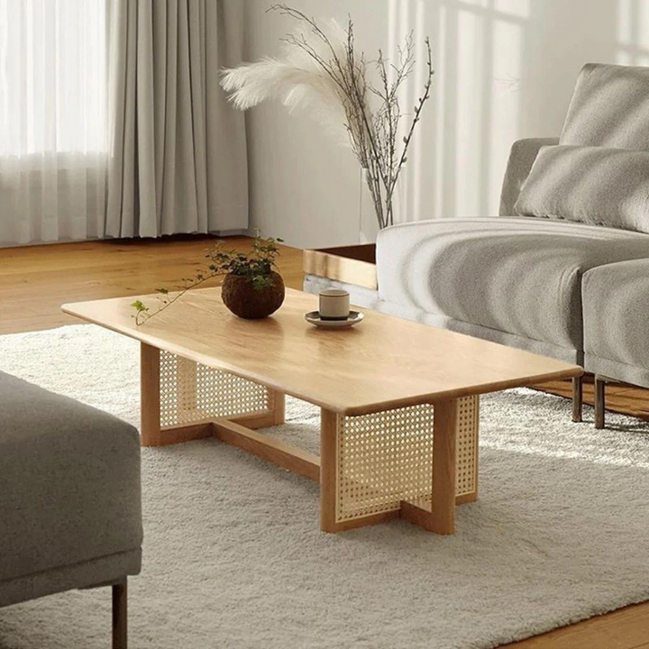JENKINS Solid Wood Coffee Table