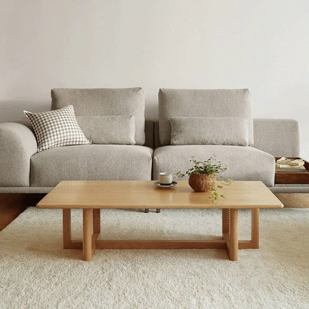 JENKINS Solid Wood Coffee Table