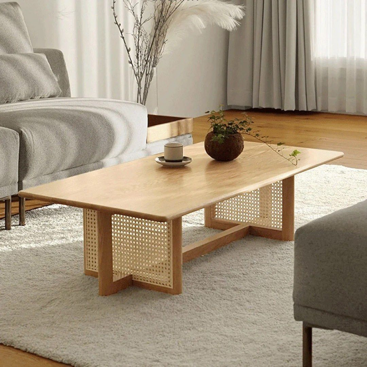 JENKINS Solid Wood Coffee Table