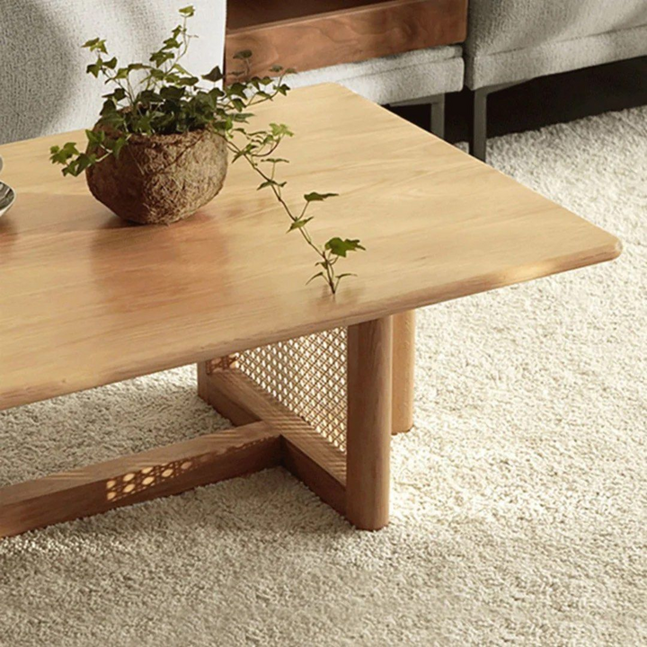 JENKINS Solid Wood Coffee Table