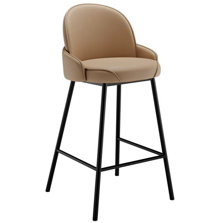 URTEN Modern Leather Bar Stool