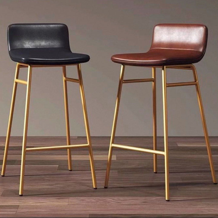 GADU Modern Leather Bar Stool