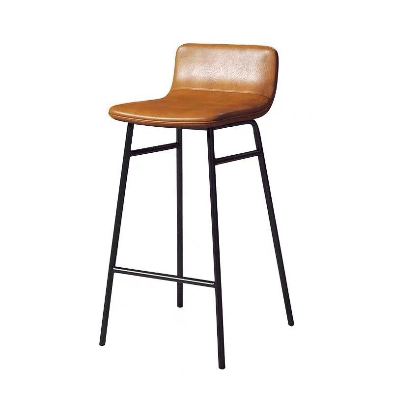 GADU Modern Leather Bar Stool