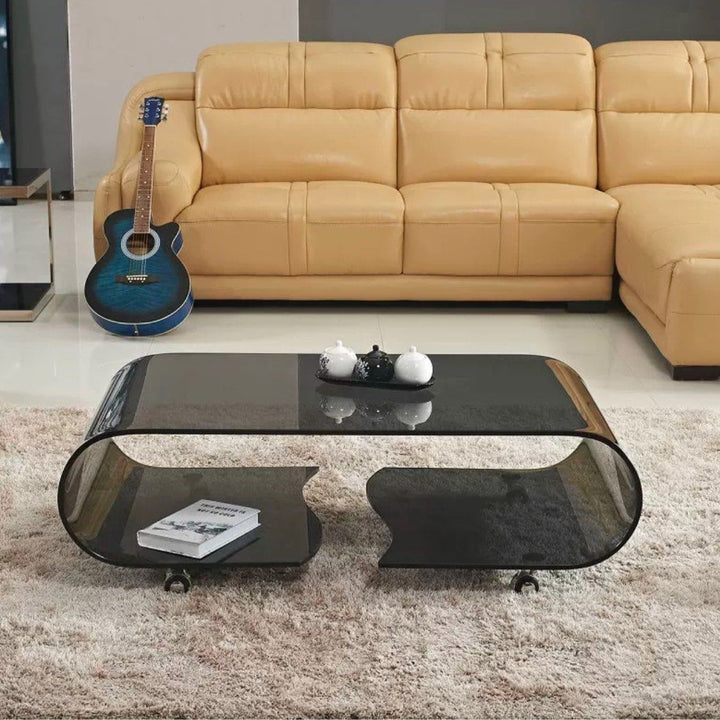JAGER Glass Coffee Table