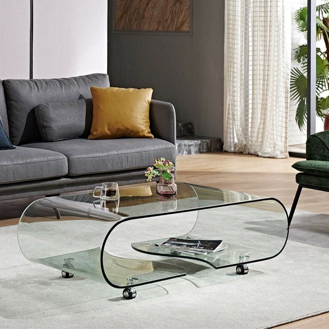 JAGER Glass Coffee Table