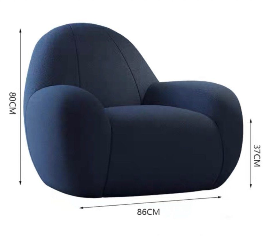 GADZO Modern Velvet Leisure Chair