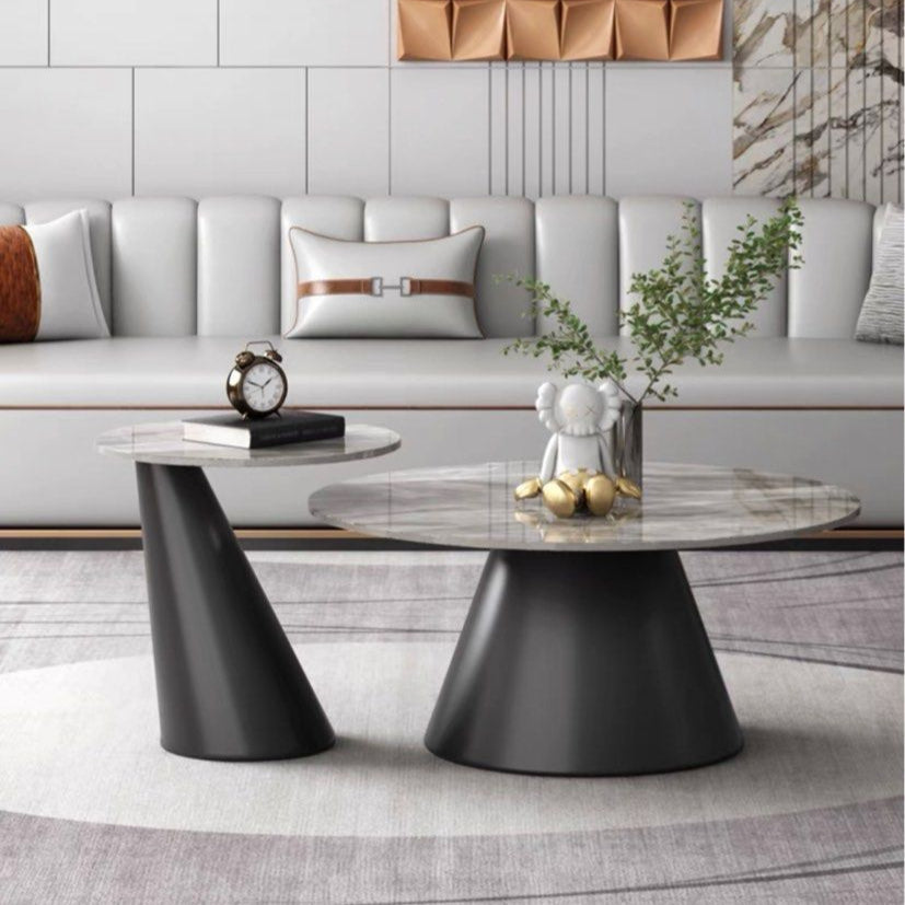 GAKSE Modern Marble Coffee Tables
