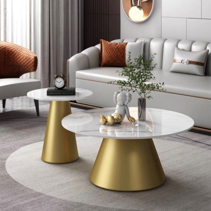 GAKSE Modern Marble Coffee Tables