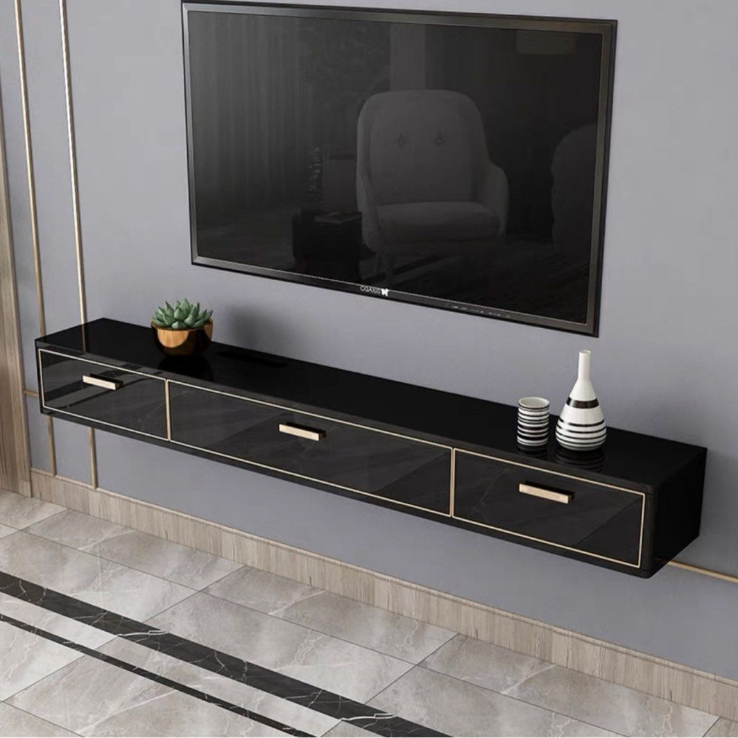 LUMIYA Modern Wall TV Console