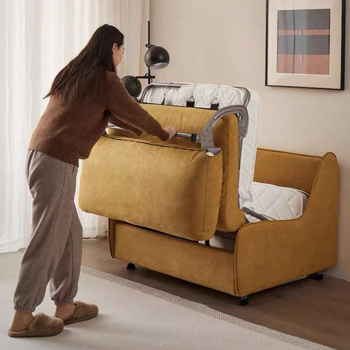 LIORA Scratch Resistant Sofa Bed With Mattress