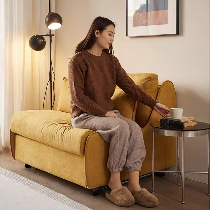 LIORA Scratch Resistant Sofa Bed With Mattress